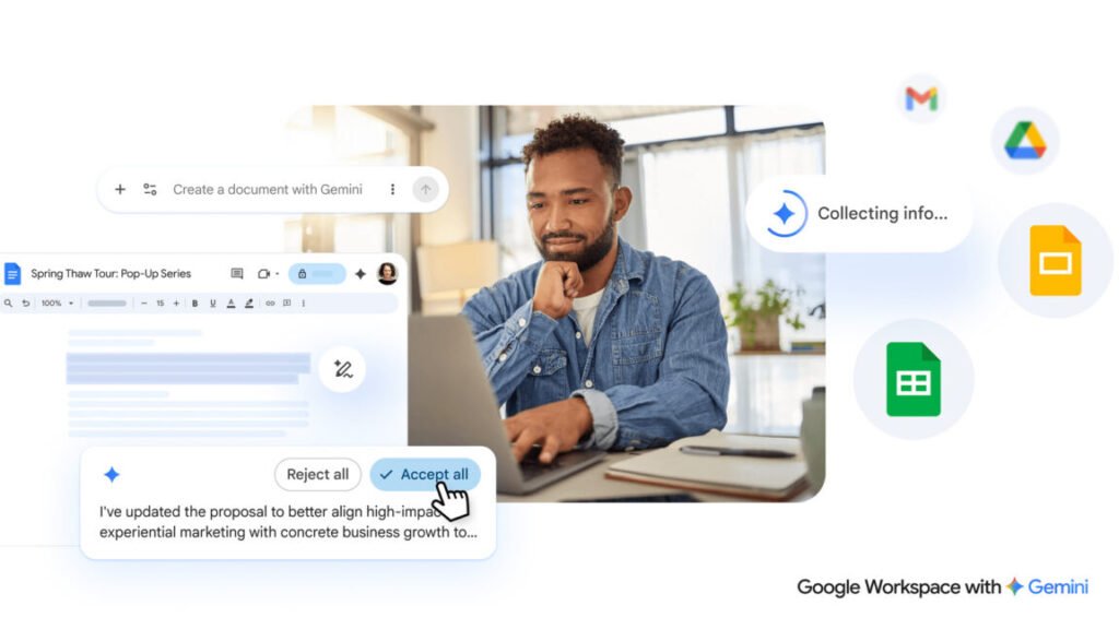 Google Workspace’s Gemini overhaul makes the AI harder to ignore — and that’s fine